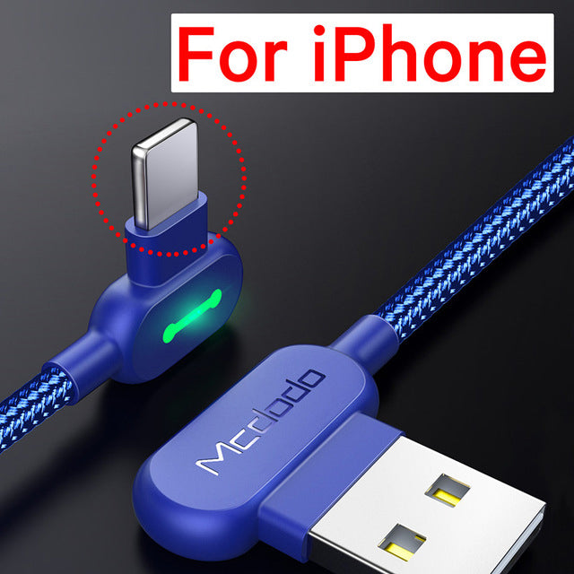 UltraFast™ USB Charging Cable For Iphone Type C & Micro - COOLCrown Store