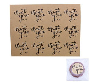 Kraft Paper Bags and Stickers For Candy or Gift - COOLCrown Store