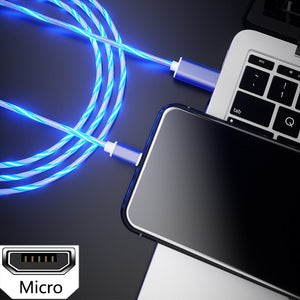 Glowing Cable Mobile Phone Charging Cables - COOLCrown Store