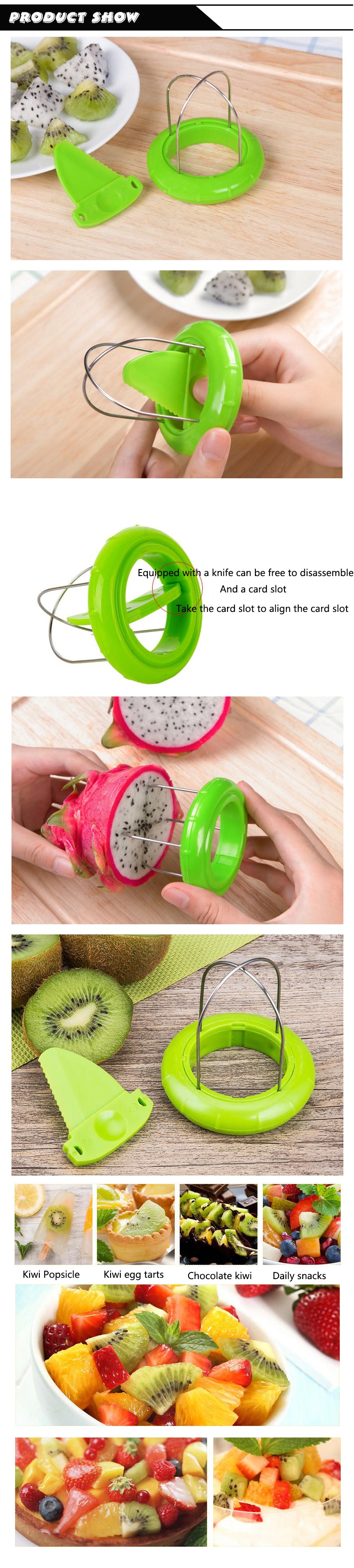 3pcs Kiwi Cutter Slicer - COOLCrown Store