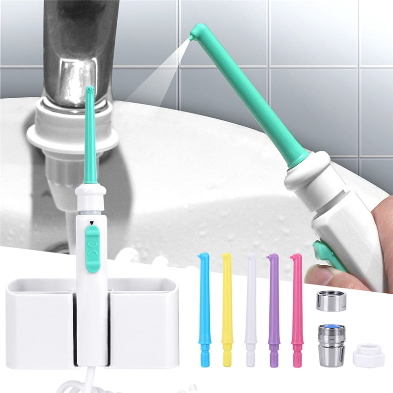 Water Dental Flosser Faucet Oral Irrigator Water Jet - COOLCrown Store