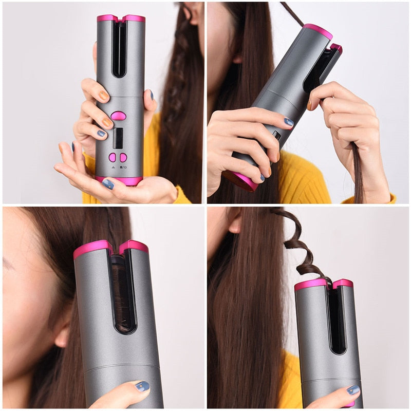 Wireless Automatic Hair Curler - COOLCrown Store