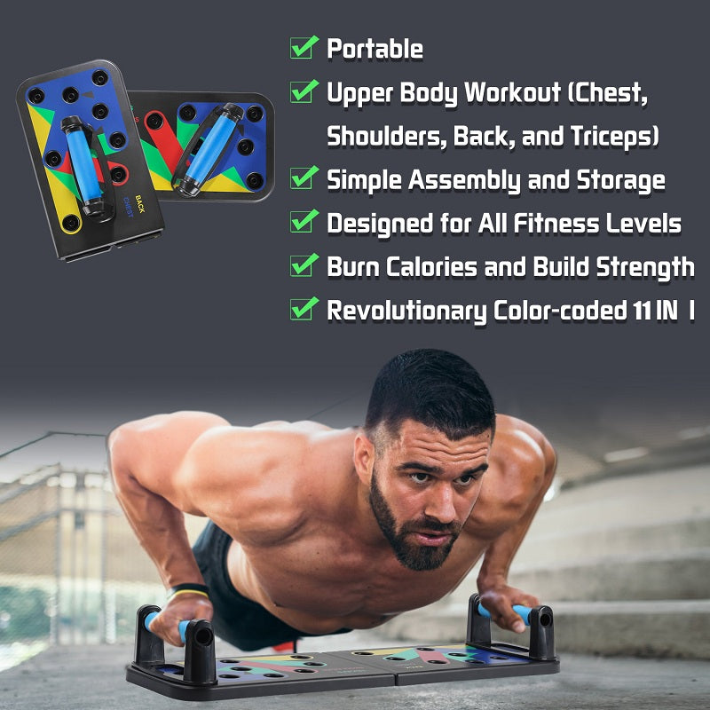 12 in 1 Push Up Rack Board For Body Building Training - COOLCrown Store