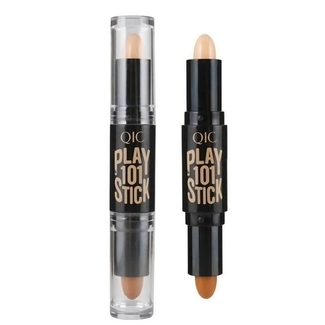 Concealer Cream Brighten Contour Bronzer Highlighter Stick Double end Pen Foundation - COOLCrown Store