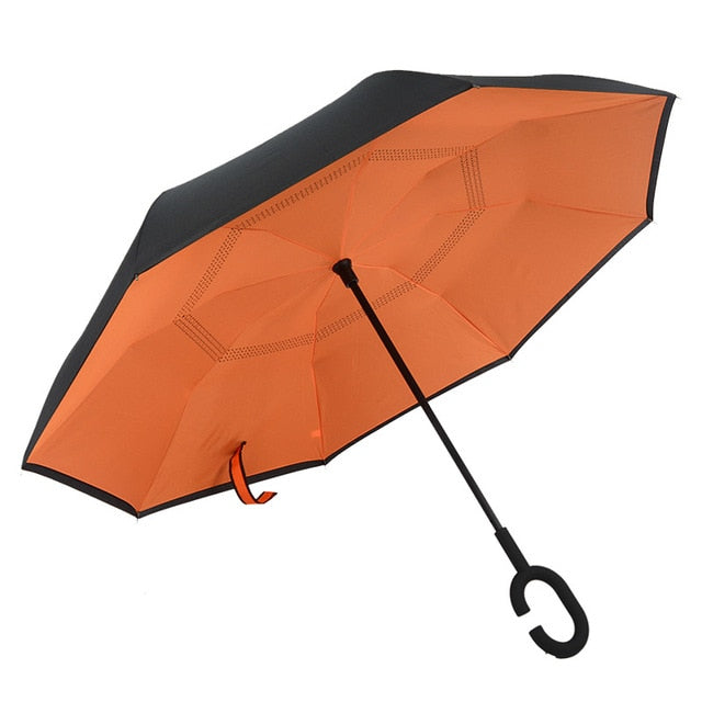 Reverse Double Layer Inverted Umbrella - COOLCrown Store