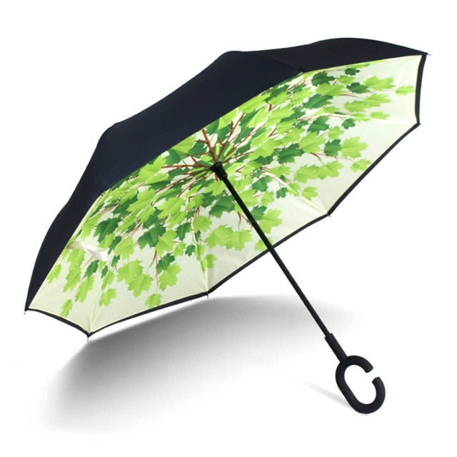 Reverse Double Layer Inverted Umbrella - COOLCrown Store