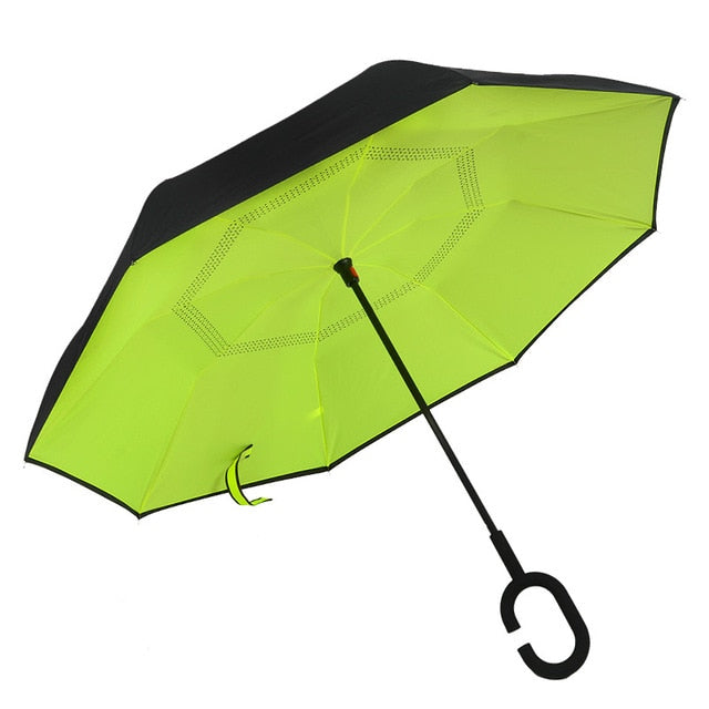 Reverse Double Layer Inverted Umbrella - COOLCrown Store