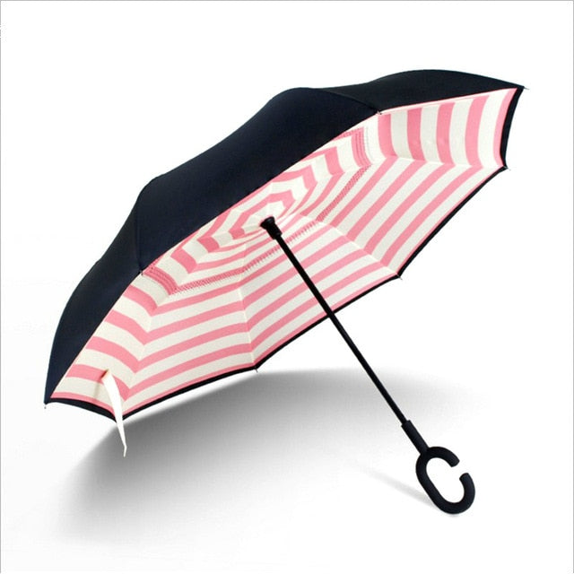 Reverse Double Layer Inverted Umbrella - COOLCrown Store