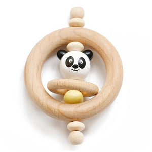 2pcs Wooden Rattle Toy - COOLCrown Store