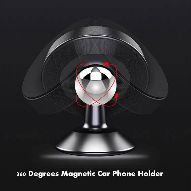 Magnetic Car Phone Holder Stand For iphone Samsung Universal Car Dashboard Mount - COOLCrown Store