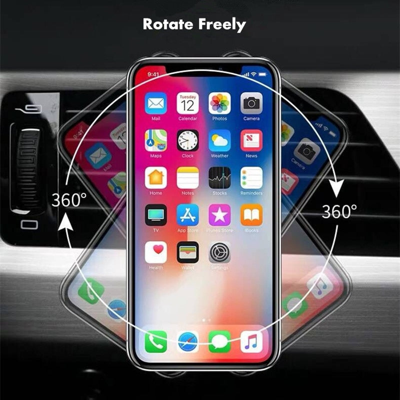 Magnetic Car Phone Holder Stand For iphone Samsung Universal Car Dashboard Mount - COOLCrown Store