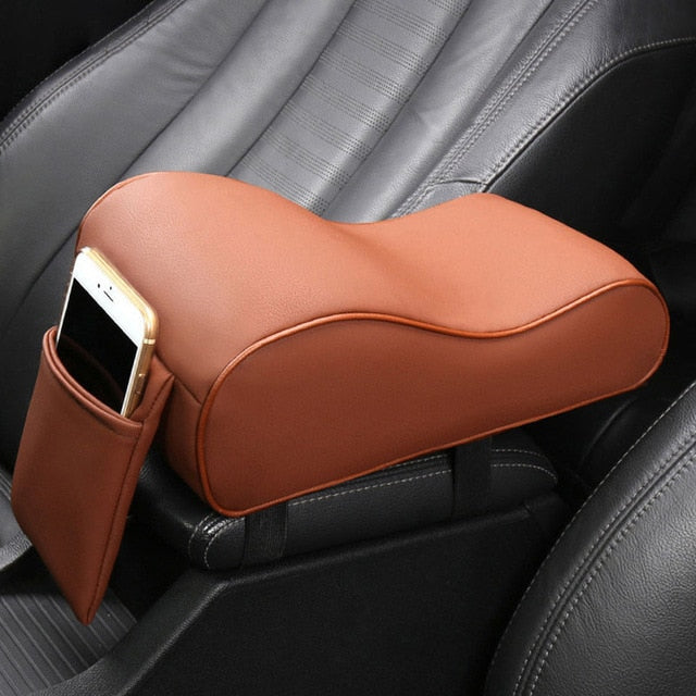 Leather Car Central Memory Foam Armrest Pad - COOLCrown Store