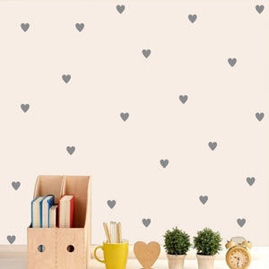 2sets of Baby Heart Wall Sticker For Kids Room Home Decoration - 75pcs/set - COOLCrown Store