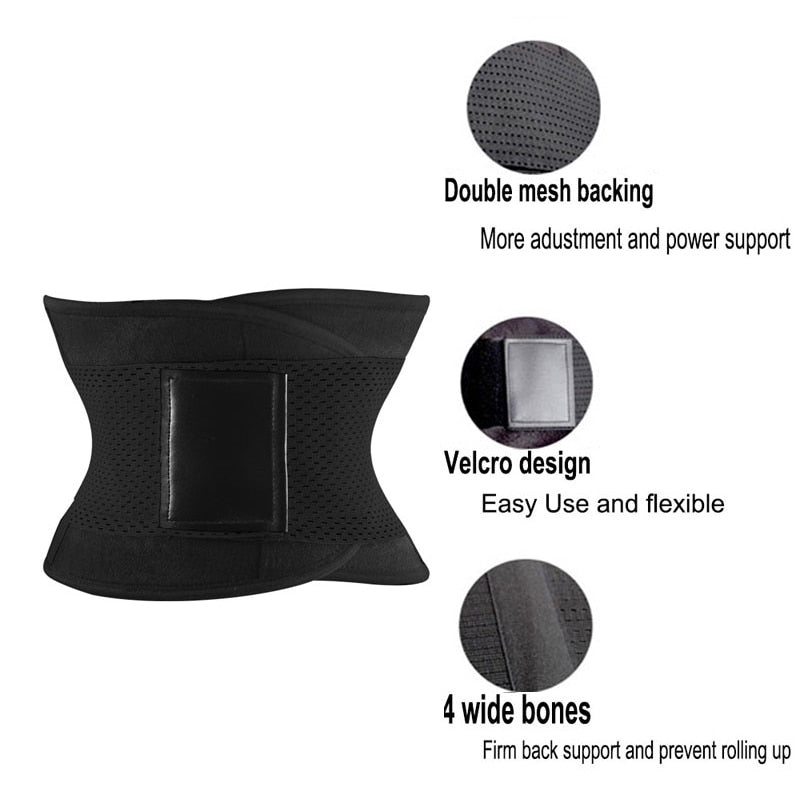 Women Body Shaper Slimming Shaper Belt Girdles Firm Control Waist Trainer Cincher - COOLCrown Store