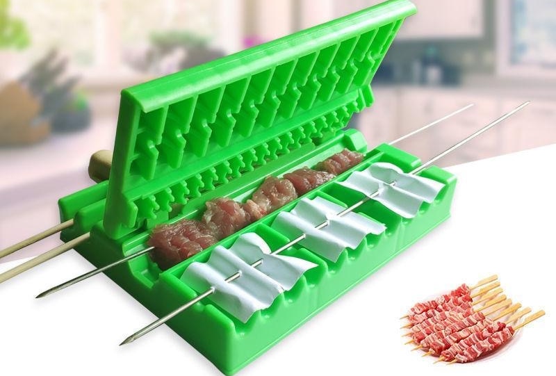 Barbecue Stringer Skewers Kebab Maker Box - COOLCrown Store