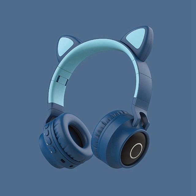 Wireless Cat Ear Headphones Bluetooth Headset - COOLCrown Store