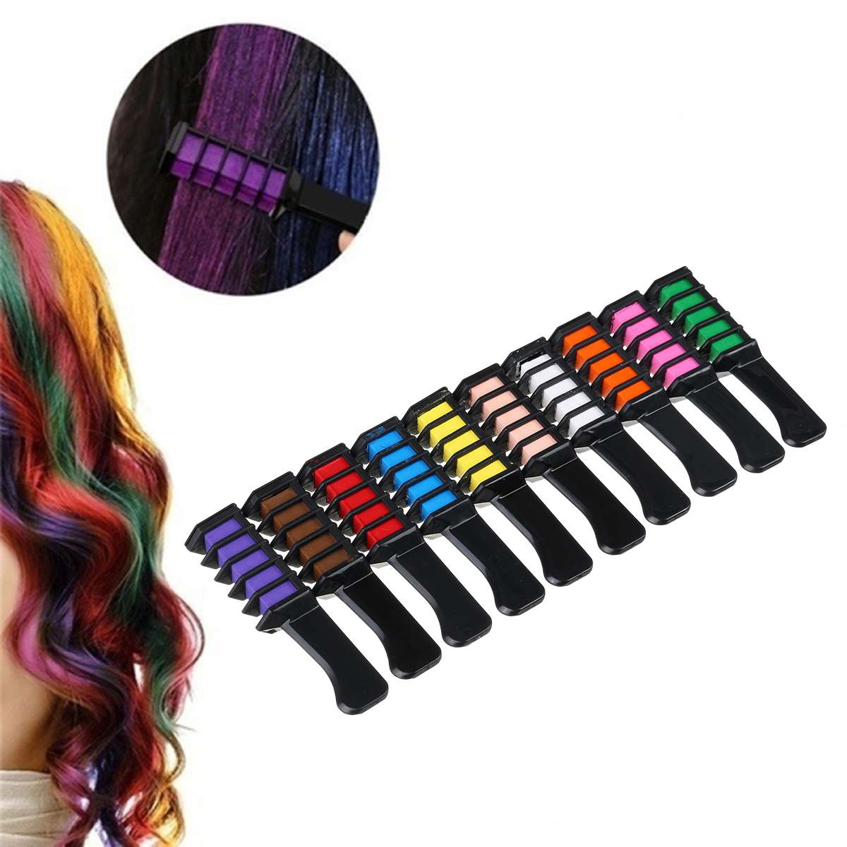 10pcs Washable Hair Color Comb - COOLCrown Store