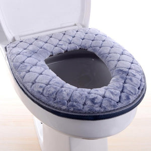 Unique Warm Soft Washable Heated Toilet Seat Cover - COOLCrown Store