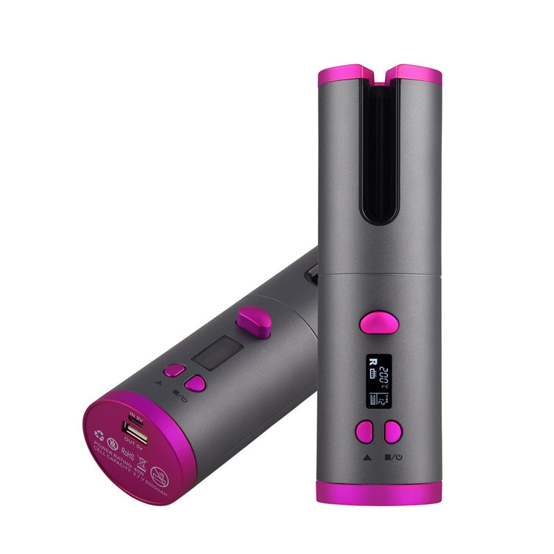 Wireless Automatic Hair Curler - COOLCrown Store