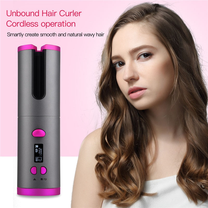 Wireless Automatic Hair Curler - COOLCrown Store