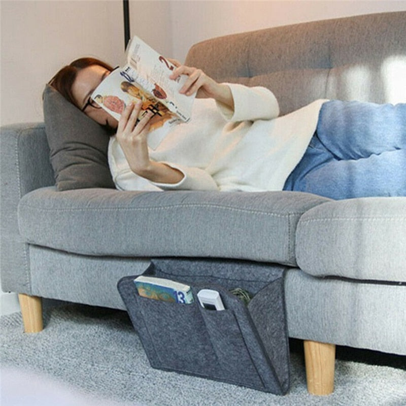 Remote Control Hanging Caddy Bedside Couch Storage Organizer - COOLCrown Store