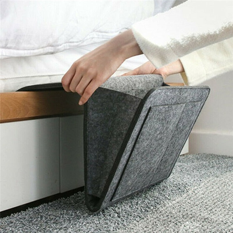 Remote Control Hanging Caddy Bedside Couch Storage Organizer - COOLCrown Store