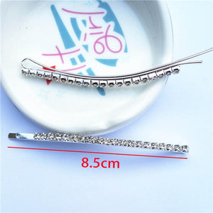 2Pcs Crystal Rhinestone Hair Clips - COOLCrown Store