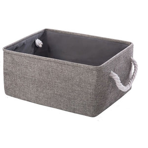 Storage Basket Foldable Linen Storage Box - COOLCrown Store