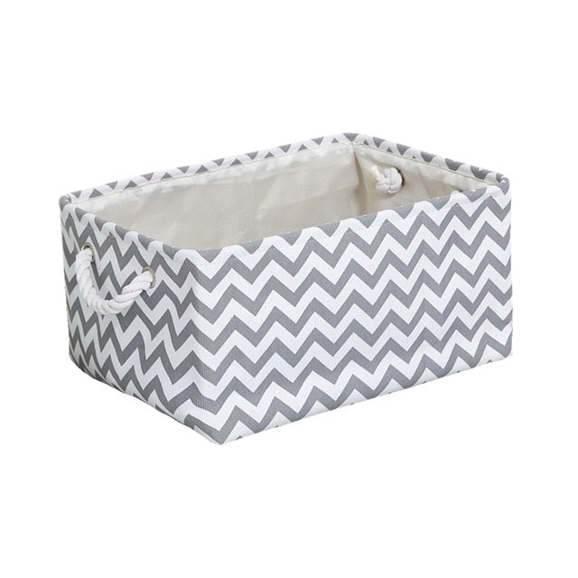 Storage Basket Foldable Linen Storage Box - COOLCrown Store