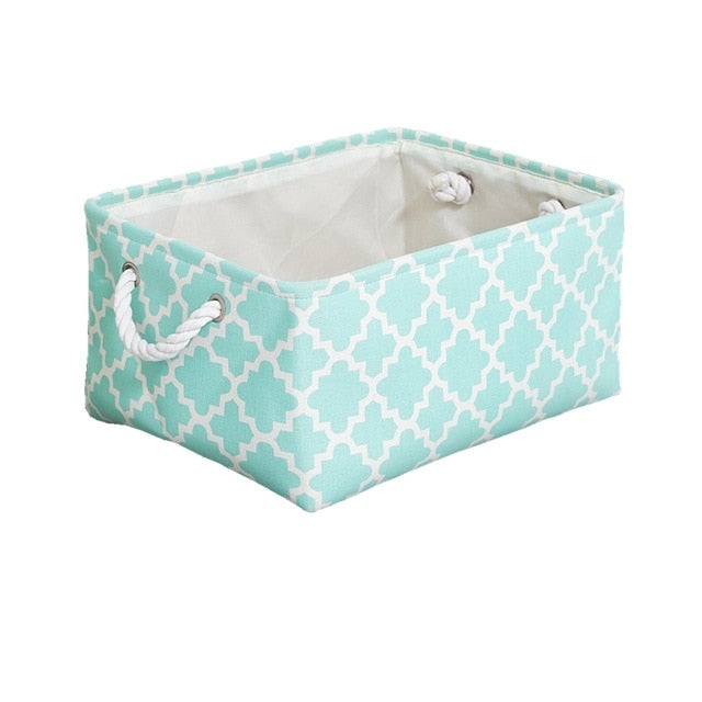 Storage Basket Foldable Linen Storage Box - COOLCrown Store