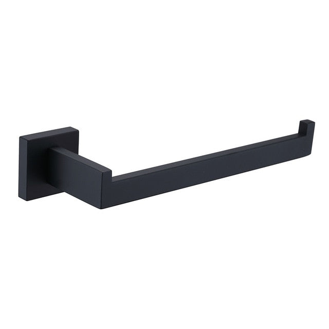 Bathroom Hardware Set Black Robe - COOLCrown Store