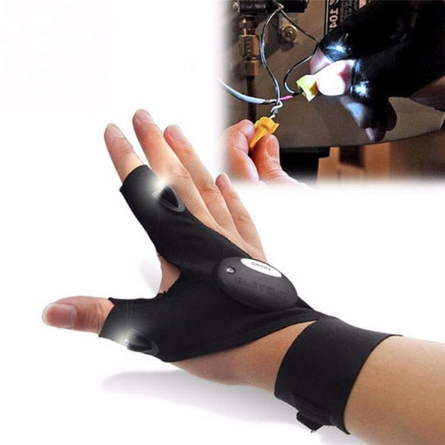 Magic LED Flashlight Glove - COOLCrown Store