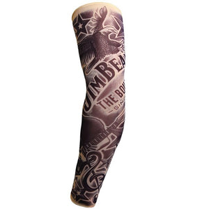 1Pcs Outdoor 3D Tattoo Printed Arm Warmer Fake Temporary Tattoo Sleeve - COOLCrown Store