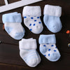 5 Pair/lot new cotton thick baby toddler socks autumn and winter warm baby foot sock - COOLCrown Store