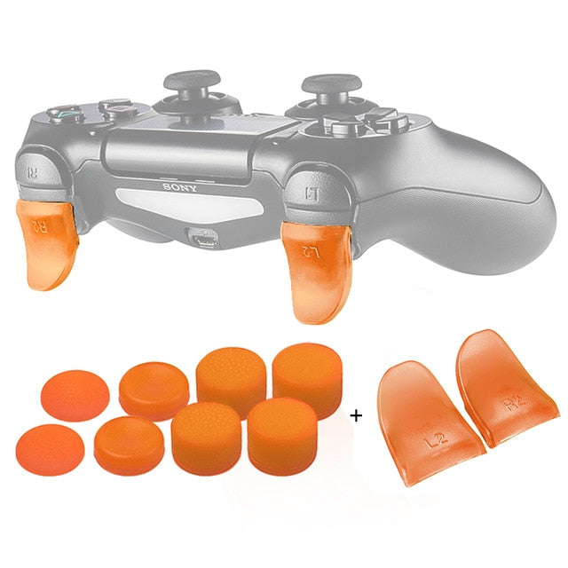 1 Pair L2 R2 Buttons Trigger Extenders Game pad For PlayStation 4 PS4 - COOLCrown Store