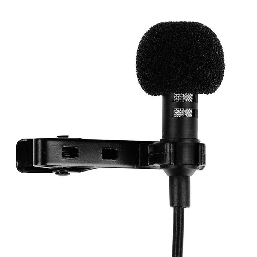 Clip-on Omnidirectional Condenser Microphones Lapel Microphone for Mobile phones - COOLCrown Store