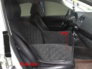 2 in 1 Car Front Pet Dog Seat Cover Waterproof - COOLCrown Store