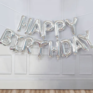 13pcs Happy Birthday Decoration Balloons Rose Gold - COOLCrown Store