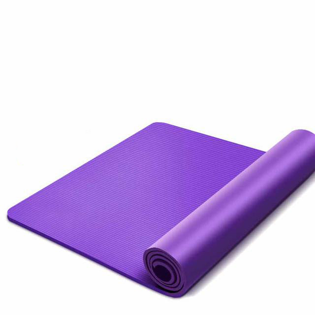 Non-Slip Fitness Thick Yoga Mats With Body Line - COOLCrown Store