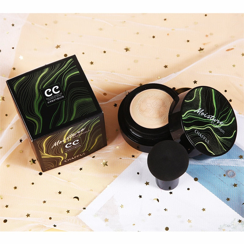 Mushroom Head Make up Air Cushion Moisturizing Foundation Air-permeable Natural Brightening Cream - COOLCrown Store