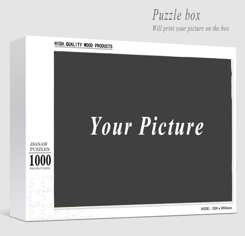 High Quality Wooden Personalized Custom Jigsaw Puzzle - 100 200 300 500 and 1000 Pieces - COOLCrown Store