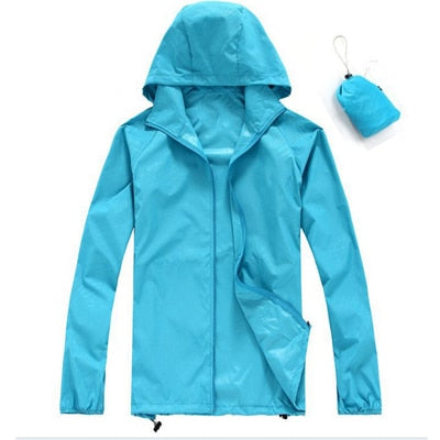 Waterproof Sun-Protective Outdoor Sports Coats Skin Male Female Windbreaker - COOLCrown Store