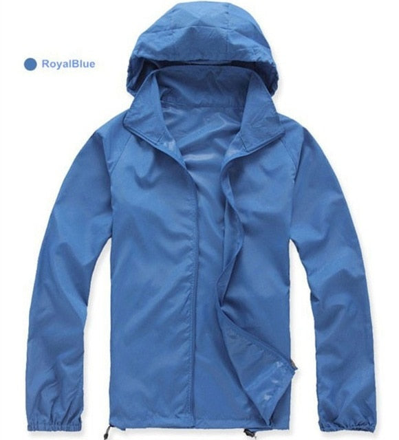 Waterproof Sun-Protective Outdoor Sports Coats Skin Male Female Windbreaker - COOLCrown Store