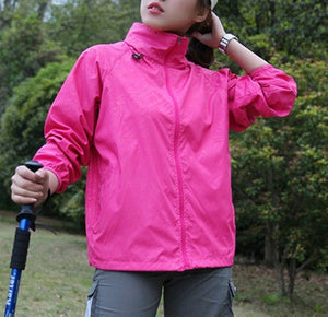 Waterproof Sun-Protective Outdoor Sports Coats Skin Male Female Windbreaker - COOLCrown Store