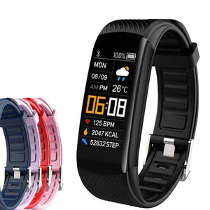 Blood Pressure Monitor Fitness Tracker Wrist Smart Watch - COOLCrown Store