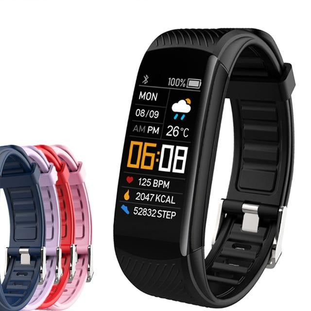 Blood Pressure Monitor Fitness Tracker Wrist Smart Watch - COOLCrown Store