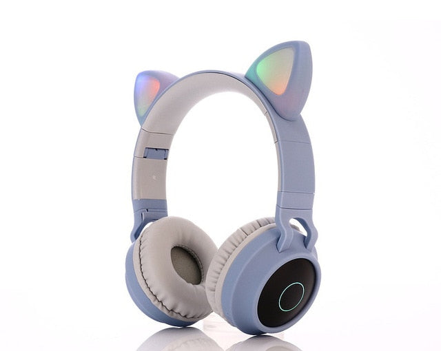 Wireless Cat Ear Headphones Bluetooth Headset - COOLCrown Store