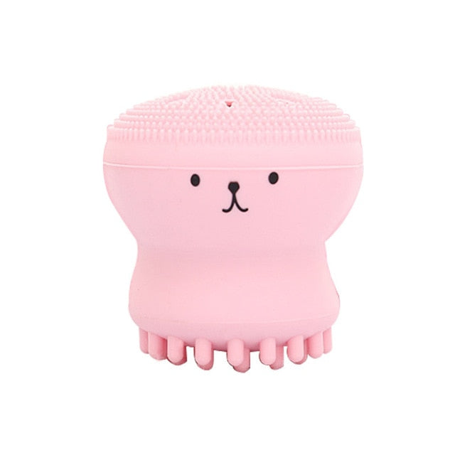 Octopus Shape Pore Cleaner Exfoliating Face Scrub Brush - COOLCrown Store