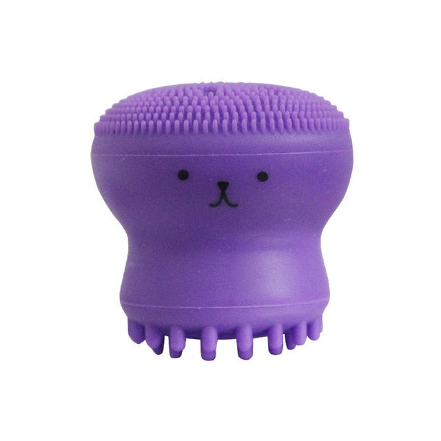 Octopus Shape Pore Cleaner Exfoliating Face Scrub Brush - COOLCrown Store