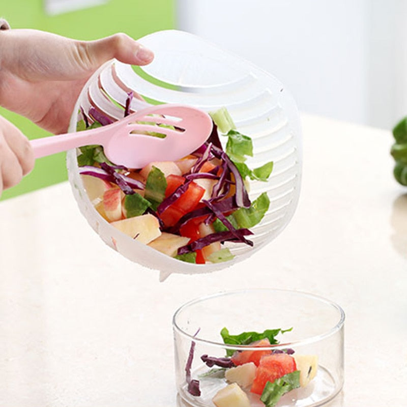 60 Seconds Salad Cutting Slicer Bowl - COOLCrown Store